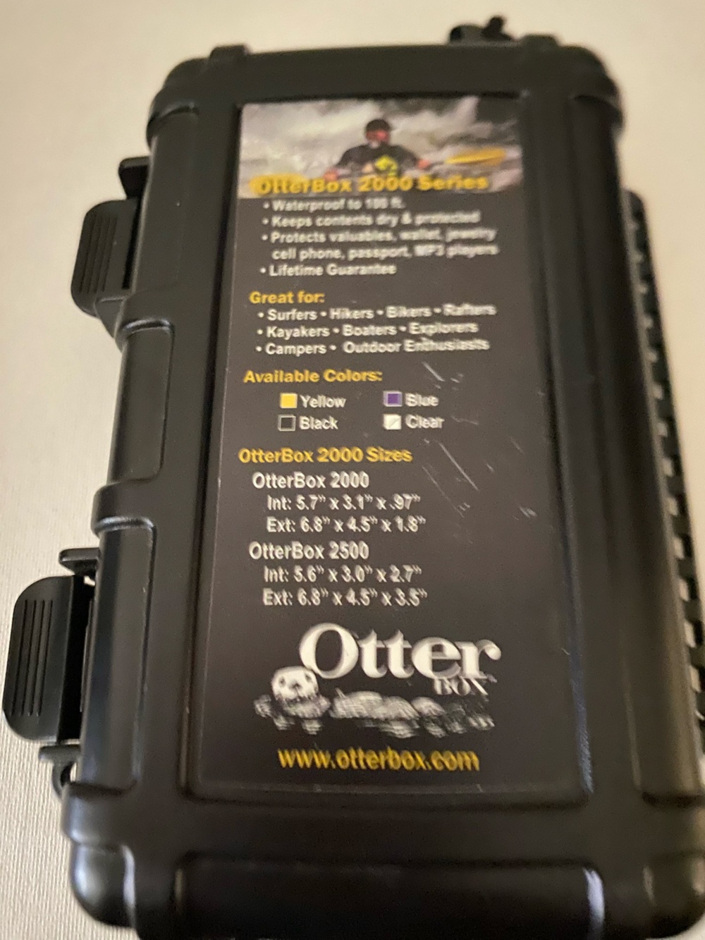 OtterBox Black Protective Storage Case for Home Organization